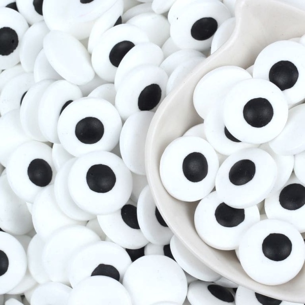 Кондитерская посыпка Глаза большие 1,8см 25г