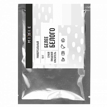 Краситель сухой MIXIE, универсальный белый , 10 г