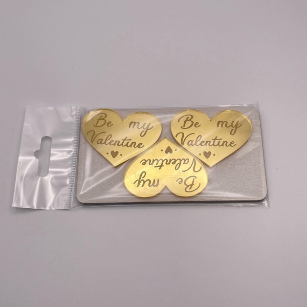 Бирка / Be my Valentine ( Валентинов день ) 1шт