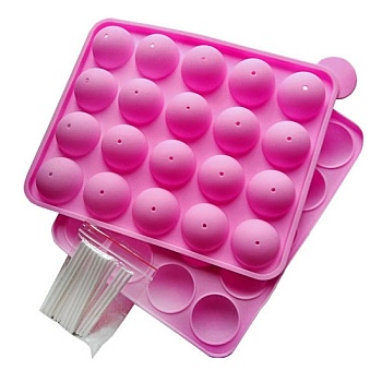 Силиконовая форма для кейк попсов 20 ячеек