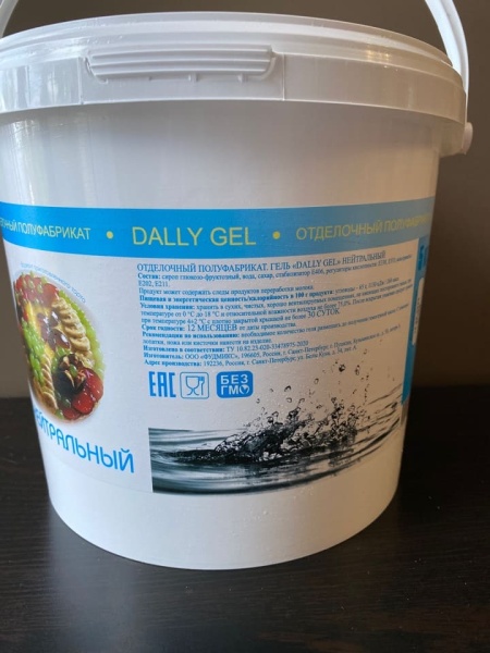 Нейтральный зеркальный гель "Dally Gel", 250 гр.