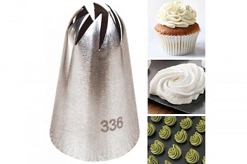 Насадка кондитерская № 336 "Роза фантазийная"