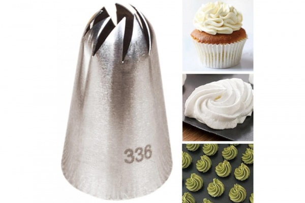 Насадка кондитерская № 336 "Роза фантазийная"