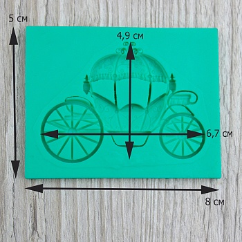 Силиконовый молд Карета