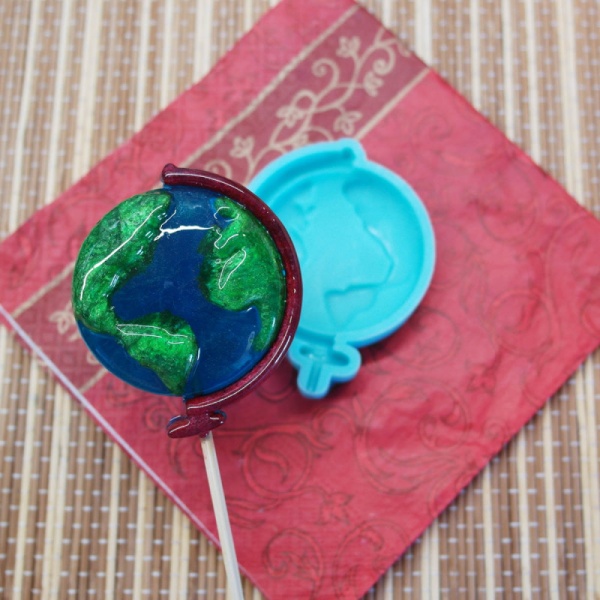 Силиконовая форма Глобус №149