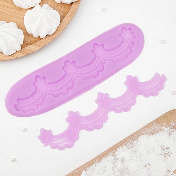 Молд силиконовый «Воланы», 2 части, 21×5,5×1 см