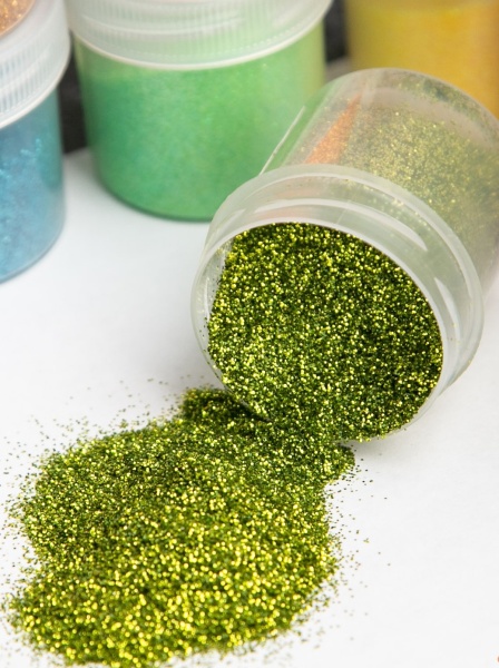 Блестки декоративные «Светло-зеленый» 10 гр