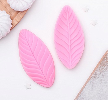 Силиконовый молд «Последний лист», 8×4 см