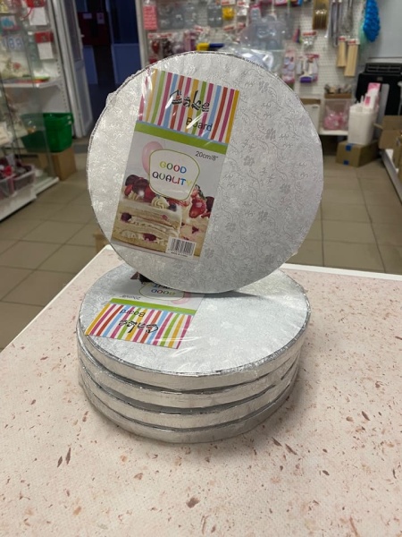 Поднос плотный d20 толщина 1см SALE (серебро и золото на выбор)