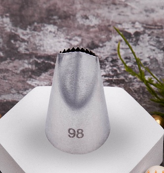 Насадка кондитерская №98 «Лепесток с прожилками»