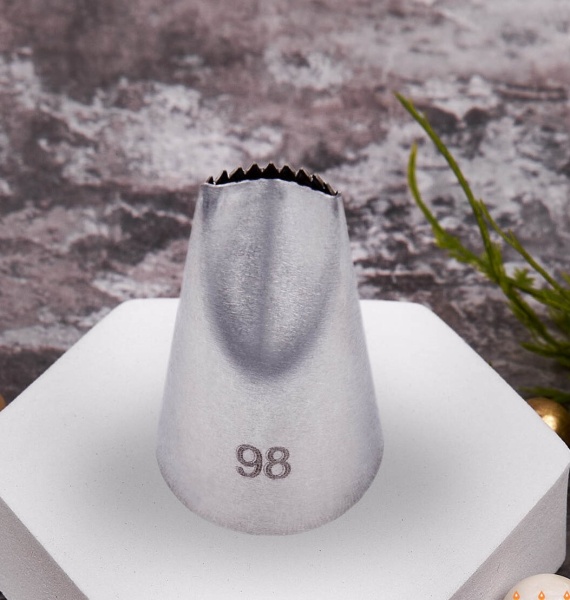 Насадка кондитерская №98 «Лепесток с прожилками»