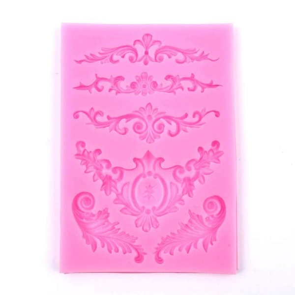 Молд силиконовый "Набор вензелей"