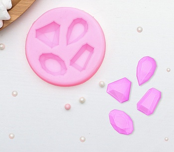 Молд «Драгоценные камни», d=7,3 см