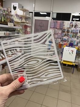 Трафарет "Кора дерева" 15х15 см