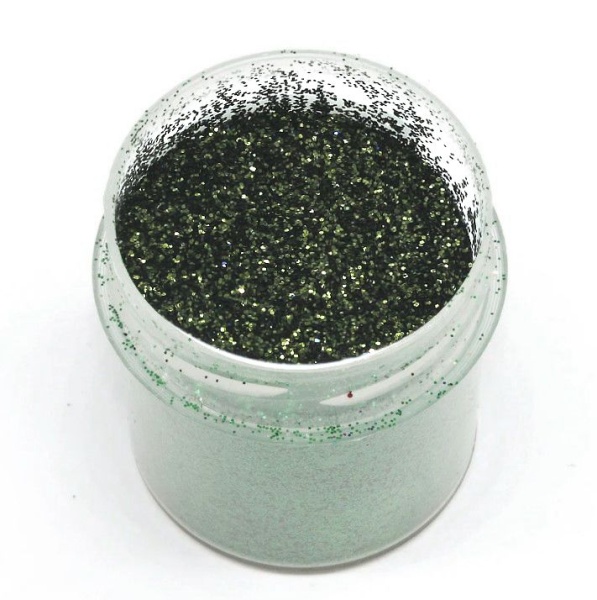 Блестки декоративные «Темно-зеленый» 10 гр