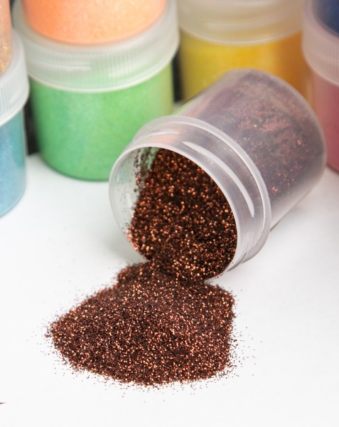 Блестки декоративные «Бронза» 10 гр