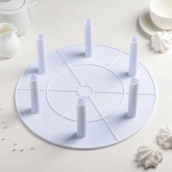 Подставка для разделения уровней торта d=25 см, 4 держателей 10×1,8 см