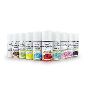 Шоколадный велюр 10 Белоснежный, краска спрей (210мл) KREDA (Без характеристики ПЩ)