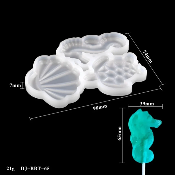 Силиконовая форма "Морские обитатели"