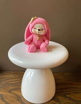 Мишка в костюмчике зайки