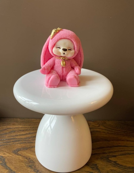 Мишка в костюмчике зайки