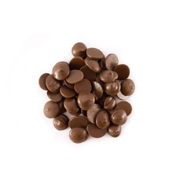 Шоколадная молочная масса Sicao (глазурь) на эквиваленте какао масла 250 г.