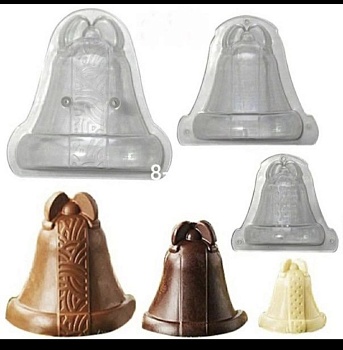 Поликарбонатная форма Колокольчик 3шт