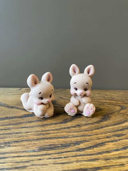 Зайка Кнопа 2шт