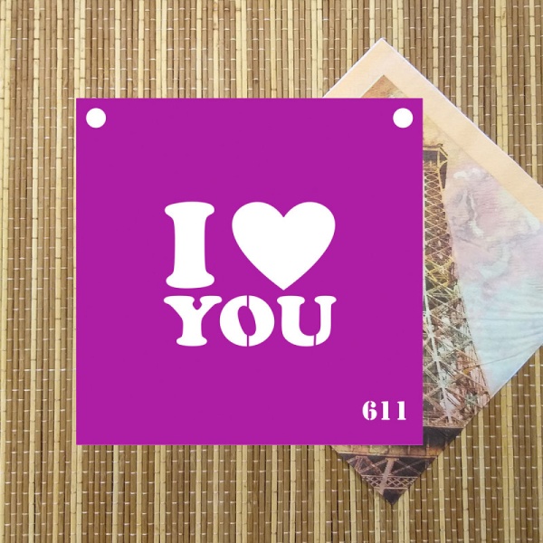 Трафарет №611