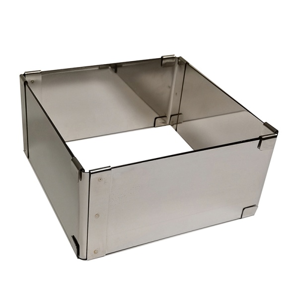 Форма для выпечки рамка раздвижная 150-280 мм, высота 10 см