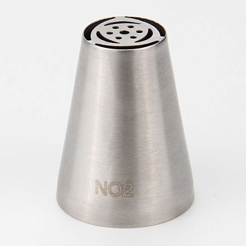 Насадка кондитерская N02 "Тюльпан шесть лепестков"