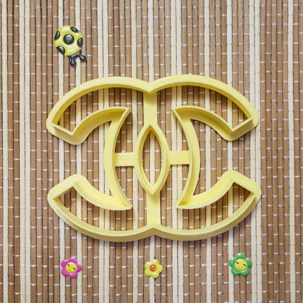 Вырубка штамп "Шанель" №1 8см