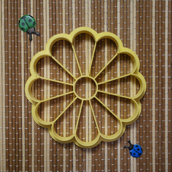 Вырубка штамп "Ромашка" №1 10см