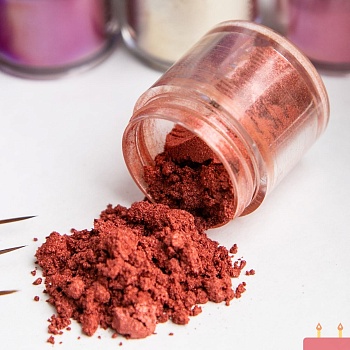 Краситель сухой перламутровый Bakerika «Медный блеск» 4 гр