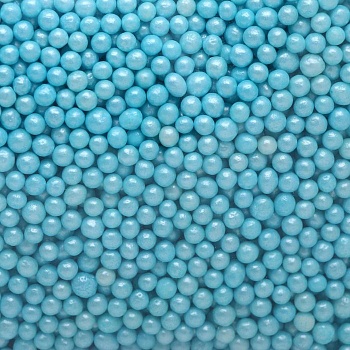 Посыпка кондитерская «Шарики жемчуг голубой», 25 г