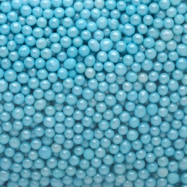 Посыпка кондитерская «Шарики жемчуг голубой», 25 г