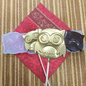 Силиконовая форма Сова №391