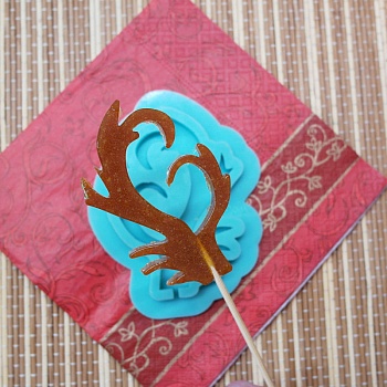 Силиконовая форма №95 "Ледяные фонтаны Эльзы"