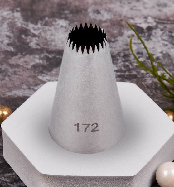 Насадка  кондитерская № 172 "Французская звезда"