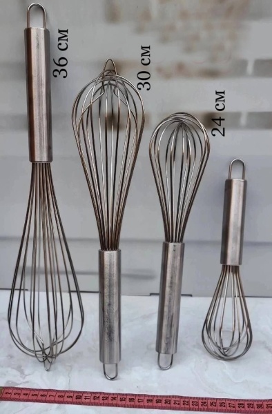 Венчик кулинарный с толстыми струнами 36 см