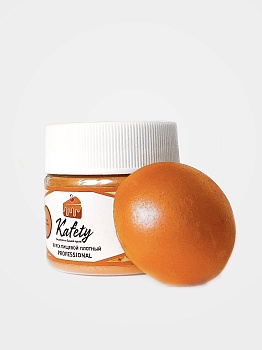 Блеск пищевой Kafety плотный Апельсин, 5 г.