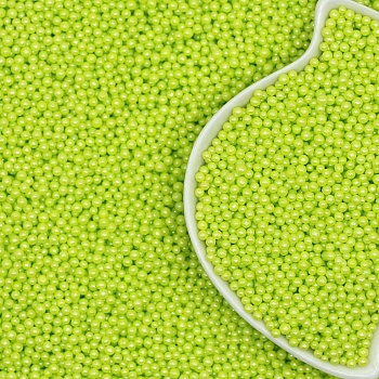 Посыпка кондитерская «Жемчуг 2мм» (цвет зеленый) 50г.