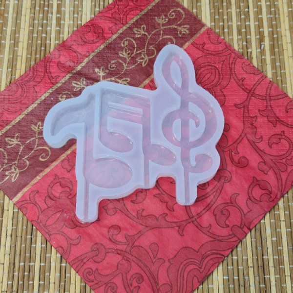 Силиконовая форма №990 "Нотки"