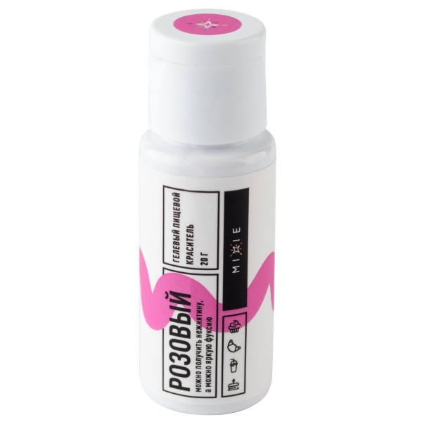Краситель гелевый в/р Розовый MIXIE, 20 г