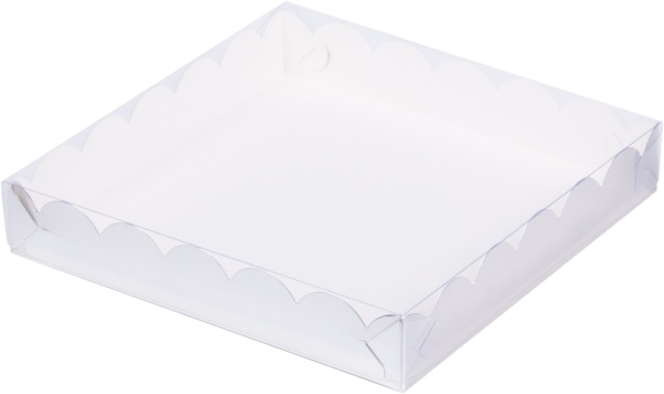 Коробка для печенья и пряников 120х120х30 мм