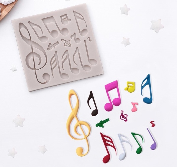 Молд «Ноты», 11,5×11 см