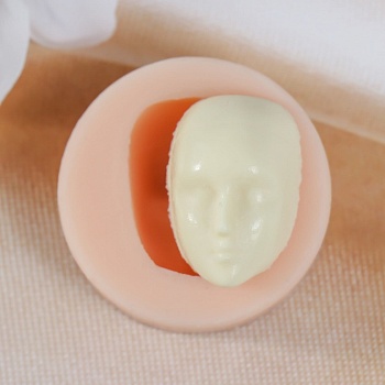 Молд силикон "Лицо" 3х2 см