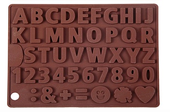 Молд силиконовый "Алфавит английский"