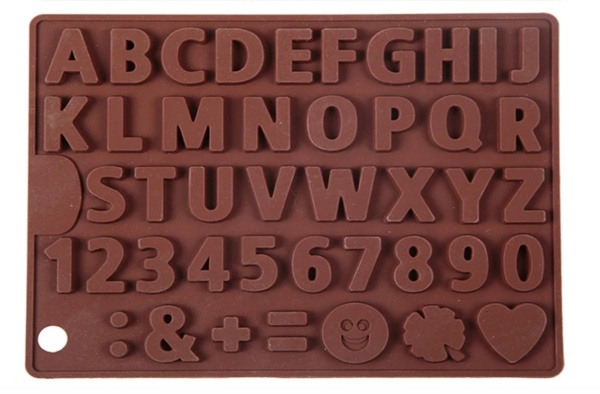 Молд силиконовый "Алфавит английский"