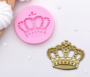 Молд «Корона», 5,5×5,5 см, цвет МИКС